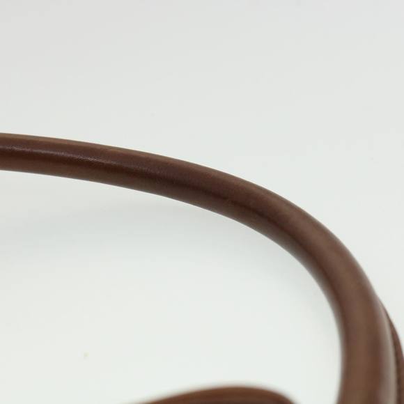 BURBERRY Nova Check Shoulder Bag Canvas Leather Brown Auth am3251 - Picture 14 of 16